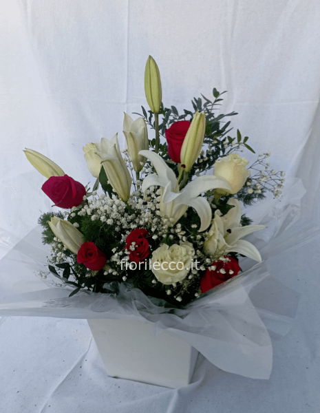 Bouquet fresh di gigli e 🥀