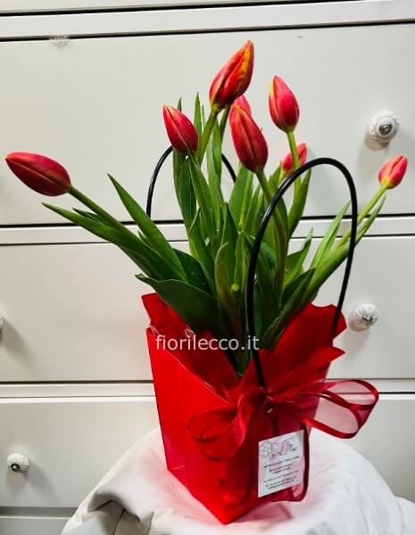 Tulipani con bulbo